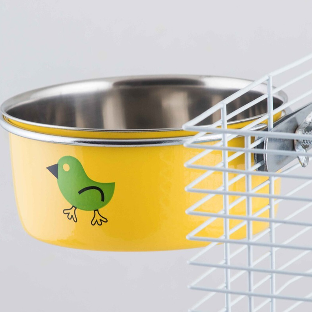 Miska dla Ptaków i Gryzoni Przykręcana do Klatki 8cm / 150ml Happet
